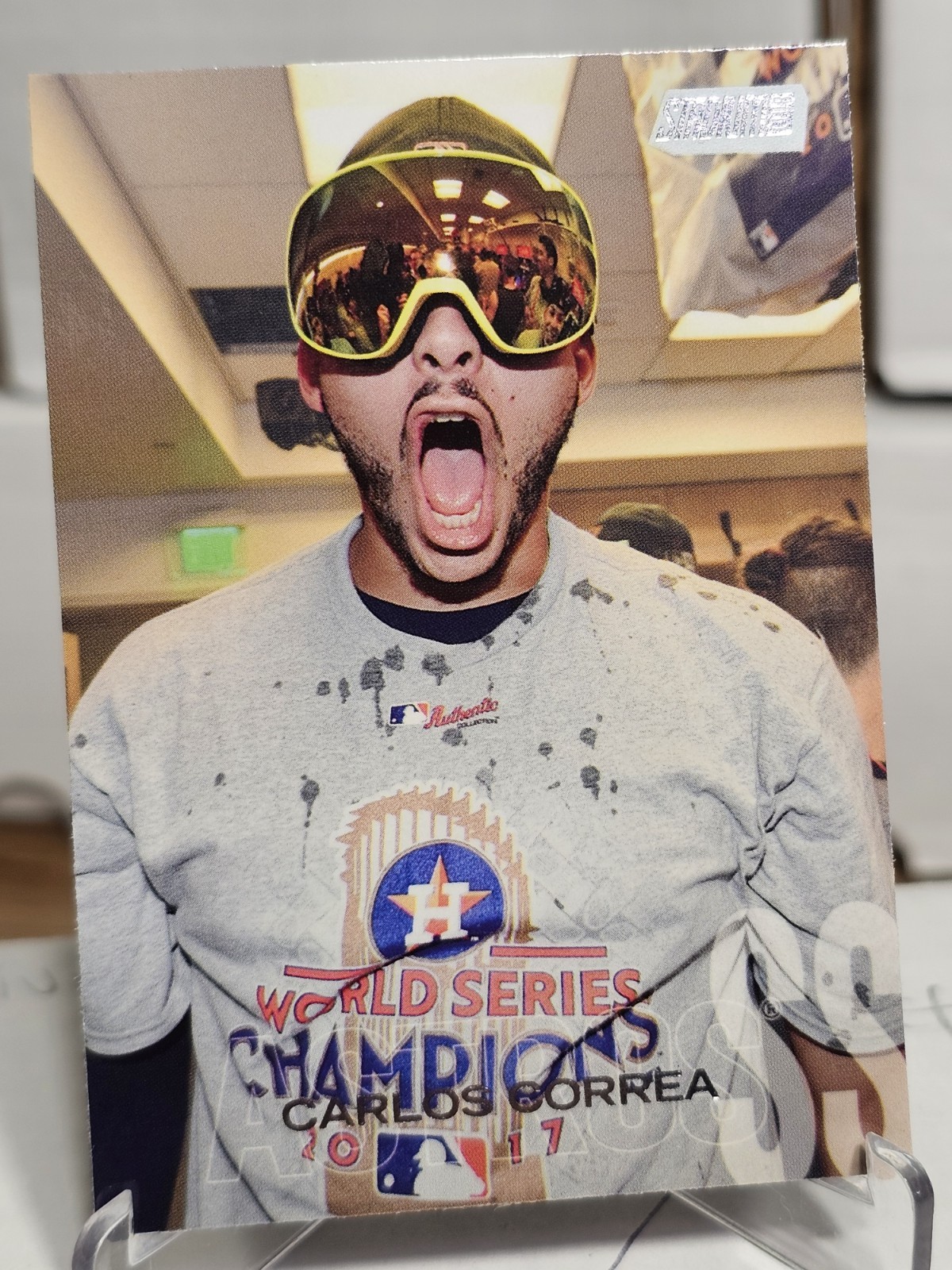 2018 Topps Stadium Club - Photo Variation Carlos Correa #32