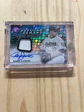 2022 Topps Pristine Roger Clemens Popular Demand Patch Auto Pink Refractor /15
