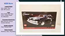 LEGO Icons Chevrolet Camaro Z28 10304, New, Sealed, US