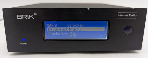BRIK Audio Internet Radio Modular Hi-Fi Component WiFi FM Black w/ Power Supply - Picture 6 of 16