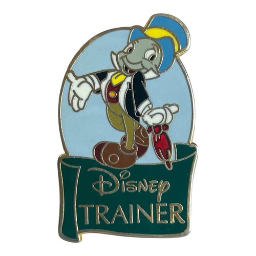 Disney Pin Cast Member Trainer Jiminy Cricket Pinocchio WDW Exclusive