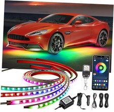 Underglow Car Lights, 252 LEDs RGBIC 4 pcs Dream Color Dancing Dreamcolor