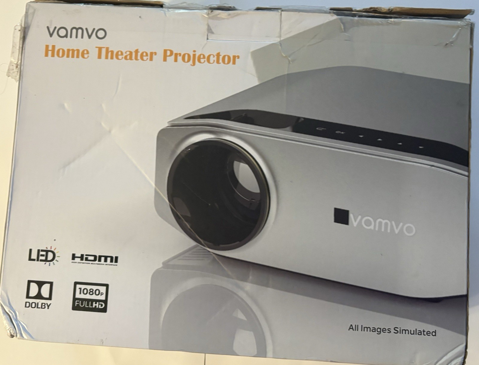 Vamvo Home Theater Projector L6200
