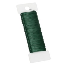 38Yard Floral Wire Flexible Paddle Wire 26 Gauge Florist Wire Green
