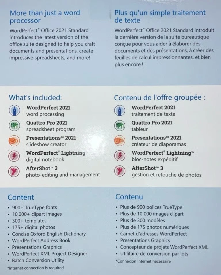 Corel WordPerfect Office Suite 2021 Standard For Windows - Image 4 of 4