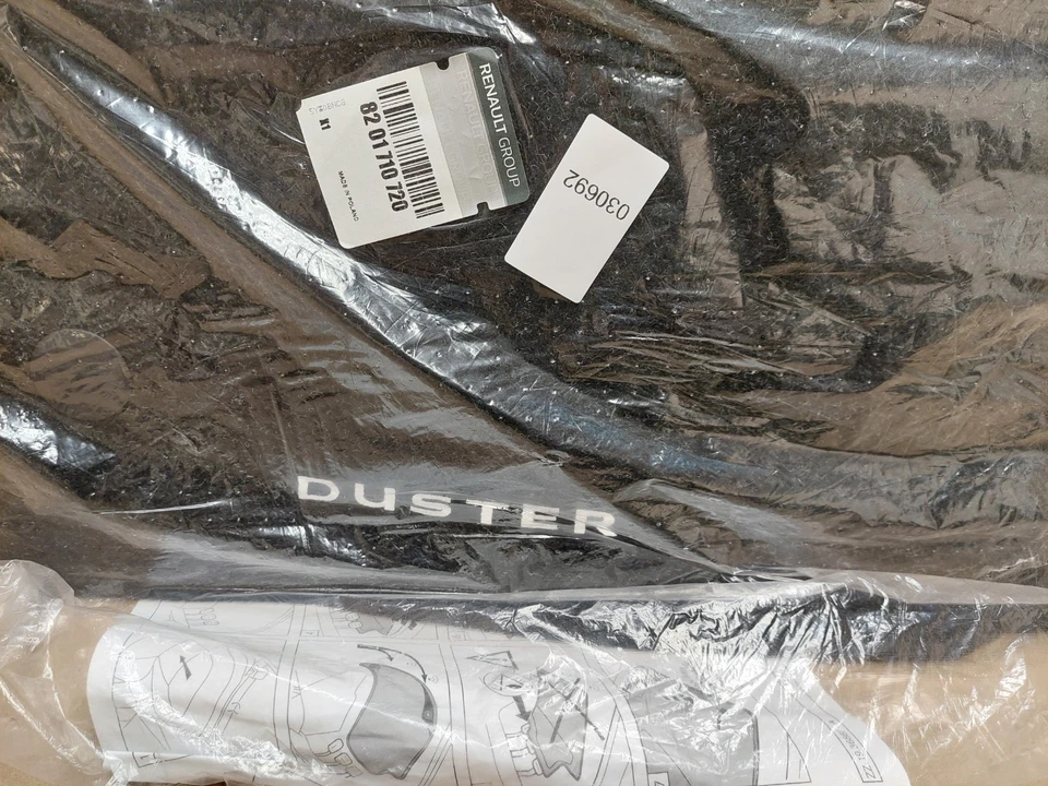 Alfombrillas Dacia Duster MK2 alfombrillas delanteras traseras confort 2018-en 8201710720 genuinas Foto 4 de 4