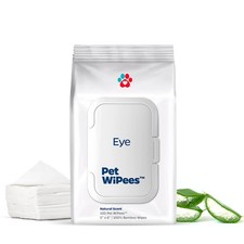 Eye Pet WiPees    100 Gentle, All Natural Lick-Safe Eye Wipes for Dogs  Cats th