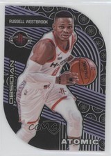 2019 Panini Obsidian Atomic Electric Etch Purple 1/50 Russell Westbrook #27 i0b