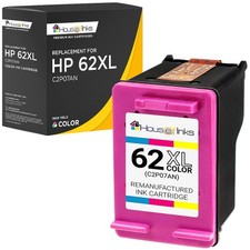 1PK Compatible With HP 62XL Color Cartridge C2P06AN for Officejet 5740