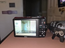 Nikon Coolpix L30 Digital Camera Red, 5X-C1A