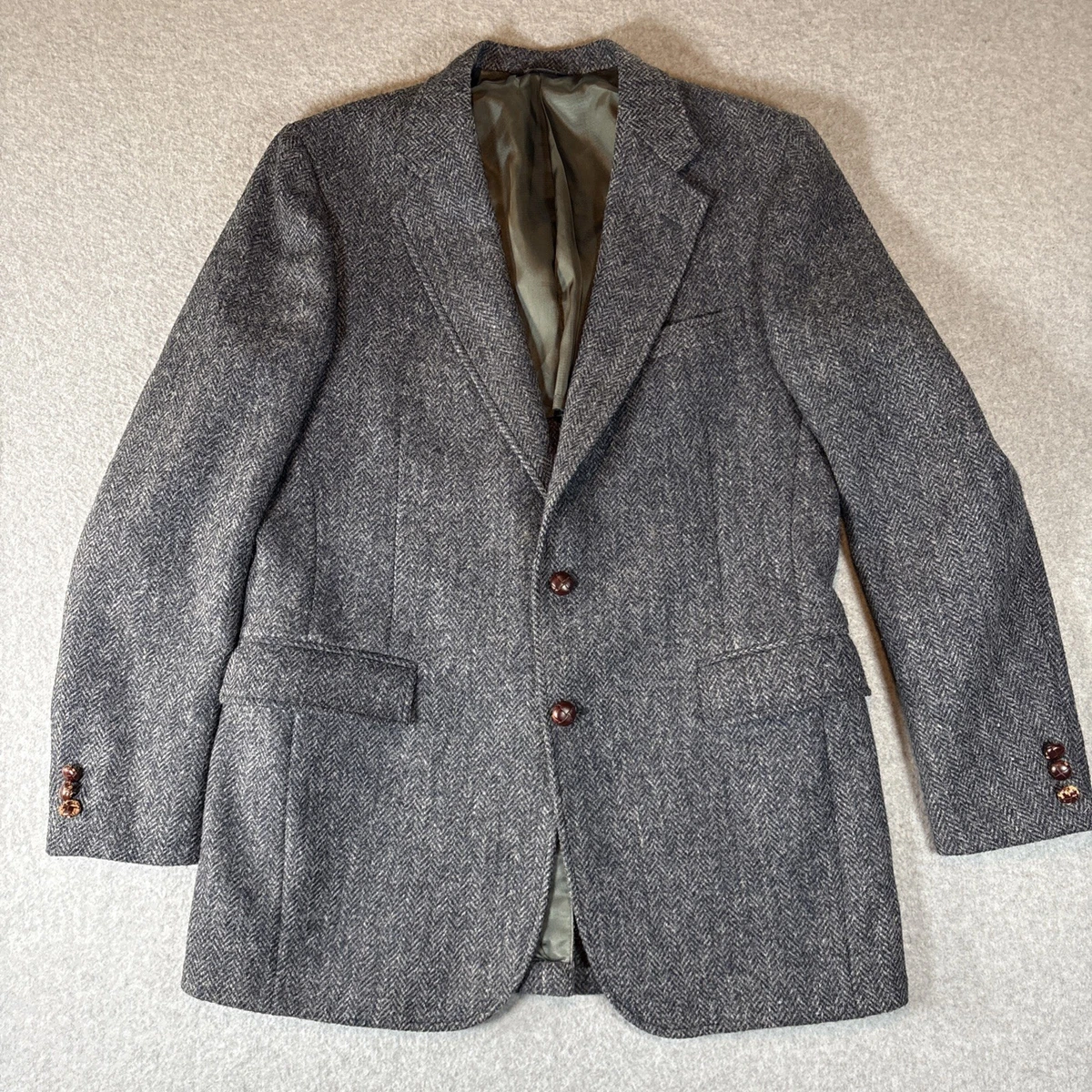 Harris Tweed Blue Clothing for Men for sale | eBay