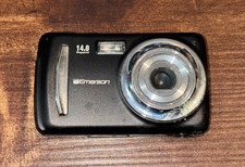 Emerson EDC240 Digital Camera Black 14.0 Megapixel 4X Zoom Color Display