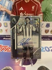 Topps Premier League 2026 B&W Diamond Numbered Autograph 38/75 Nathan Collins