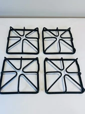 4 Vintage Gas Stove Grates 8 1/2 x 8 1/2   1 7/8 Tall