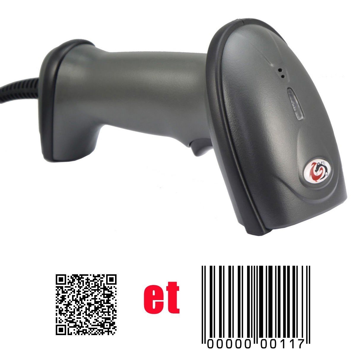 Lecteur douchette USB pour codes à barres et 2D idéal en pharmacie et commerce