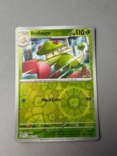Pokemon TCG * Scarlet & Violet * 4/198 Breloom REVERSE HOLO Uncommon * FRESH PK