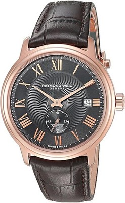 Raymond Weil Men's 2238-PC5-00209 Maestro Rose Gold Automatic 39mm Watch $1395