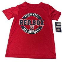 MLB Boston Red Sox Graphic Tee Red New Boys S...