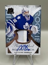 2015-16 UD The Cup Antoine Bibeau Auto Rookie Patch /249