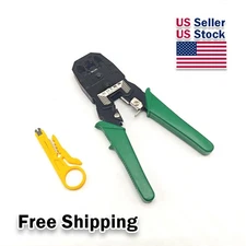 RJ45 RJ11 RJ12 CAT5 Network Cable Wire Stripper Crimper Crimp Cutter Plier Tools