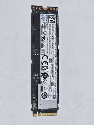 INTEL 256GB NVME PCIE M.2 SOLID STATE DRIVE - BLACK