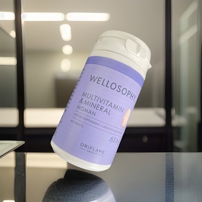 Wellosophy Damen Wellness Paket Multivitamin Mineralstoffe Nahrungsergänzung 60 Kapseln