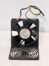 ETRI 98XH0181000 AC axial cooling fan 120mm, 208–240VAC, w/ guard, France CNC