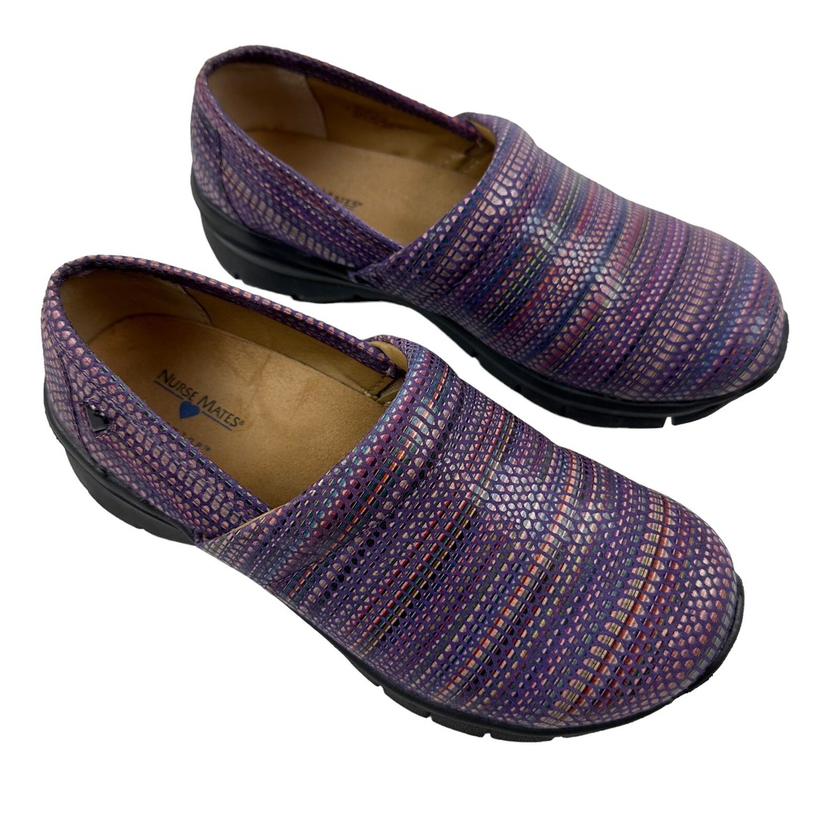 Nurse Mates Women's Libby Non-Slip Athletic Shoe - Full-Grain Leather, Slip-Resistant, Pillowtop Insole - View #4
