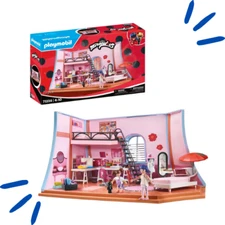 Playmobil Miraculous: Marinette's Loft Playset - Imaginative Fun for Kids Age 5+