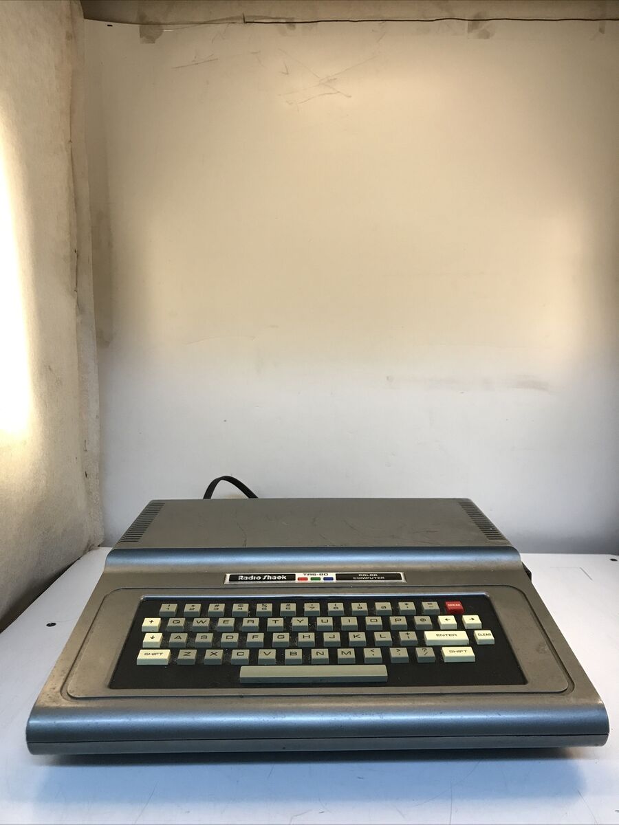 RADIO SHACK TRS-80 16K Color Computer 25-3004A Untested W RADIO SHACK TRS-80 16K Color Computer 25-3004A Untested W