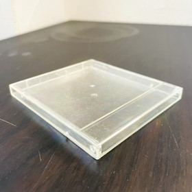 Nintendo Famicom Disk System Authentic Original Plastic Clear Case Disk Case