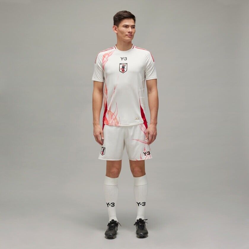 Adidas Japan x Y3 Away Authentic Soccer Jersey - Men's Small Adidas Japan x Y3 Away Authentic Soccer Jersey - Men's Small