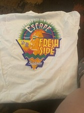 Vintage 90s Salem Cigarettes Tobacco T-Shirt USA Made XL Single Single Stitch