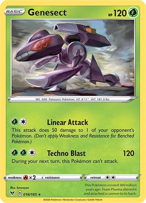 Genesect 016/185 Swsh04: Vivid Voltage