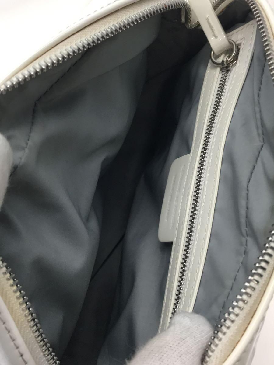 Maison Margiela Shoulder Bag GLAM SLAM Enamel White Solid Maison Margiela Shoulder Bag GLAM SLAM Enamel White Solid