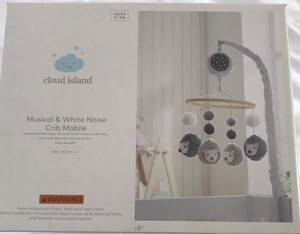 musical and white noise crib mobile