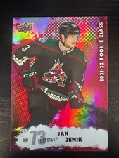 2021-22 Upper Deck Rookie Commemorative Class Red #RC19 Jan Jenik - Coyotes