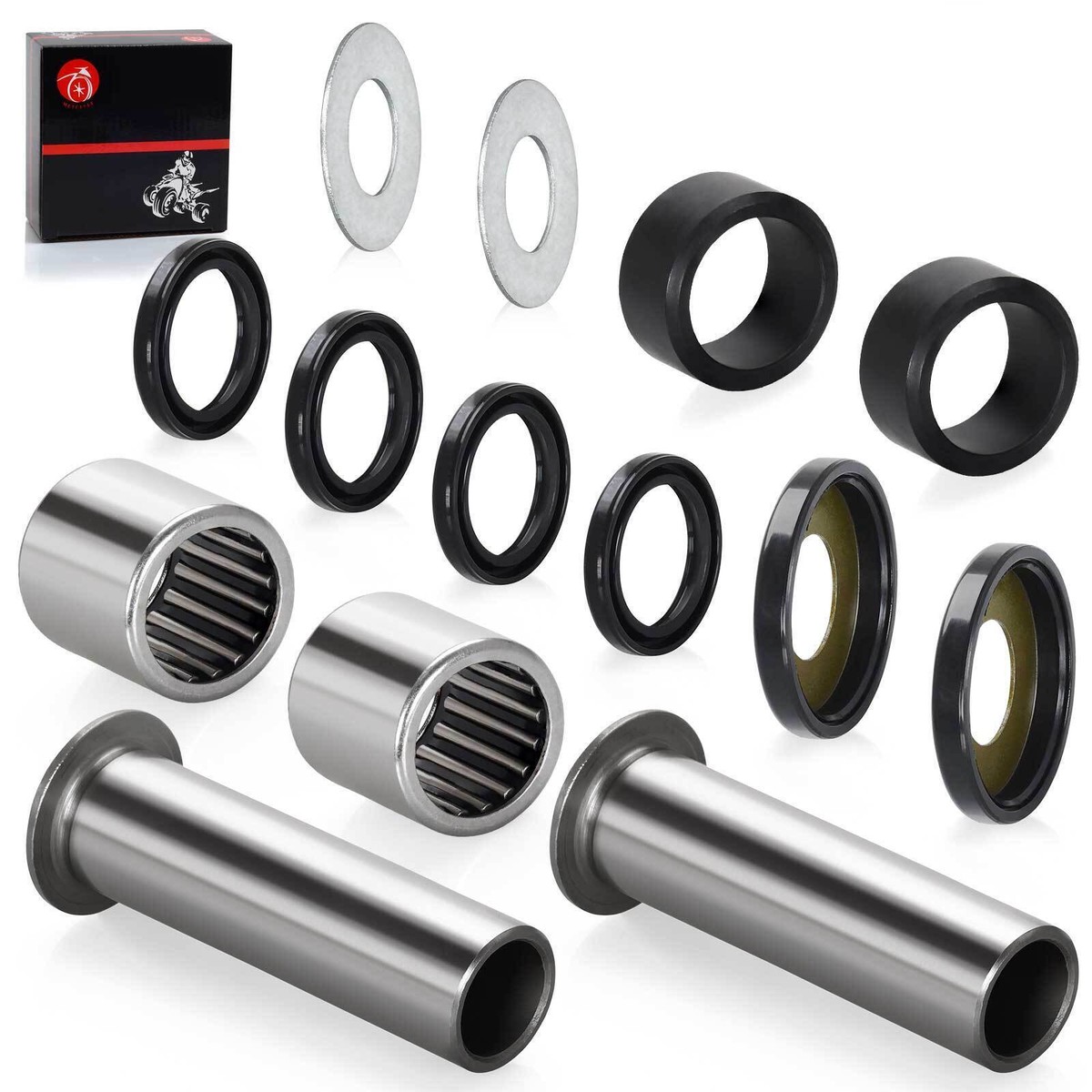 ツムギ　オプション品 Swingarm Bearing Seal Bushing Rebuild Kit for Suzuki Quadsport