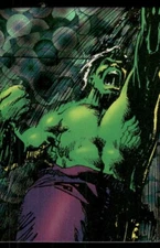 Hulk Silver Surfer 1992 Marvel Comic Images Prism Card #20 (NM)