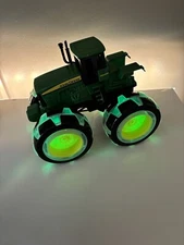 John Deere Tractor Monster Treads Lightning Wheels Motion Activated Green Lights