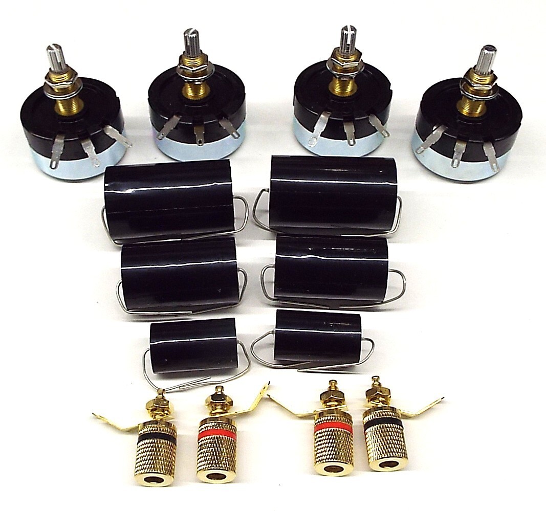 JBL L65 Jubal Crossover Upgrade Kit with Gold Binding Posts - 1