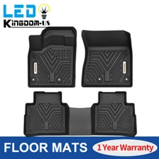 3D Mold Floor Mats for 2021-2026 Nissan Rogue All Weather TPE Rubber Floor Liner