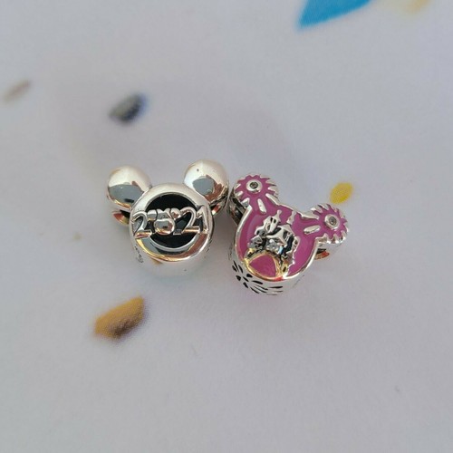 New Authentic Pandora Disney Parks Mickey Mouse Icon 2020 And 2021 Charms - Picture 3 of 5