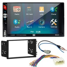 Dual Xvm296bt 7 Screen Amfm Radio Car Radio Stereo For 2003-2011 Honda Element Dual Xvm296bt 7 Screen Amfm Radio Car Radio Stereo For 2003-2011 Honda Element