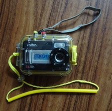 VIVITAR Vivicam 5188 5MP black waterproof casing Digital Camera- Cost £150