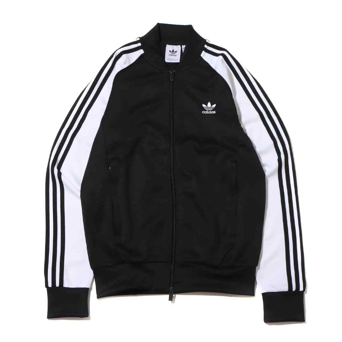 adidas Originals Classic SST Top White Logo Black Retro adidas Originals Classic SST Top White Logo Black Retro