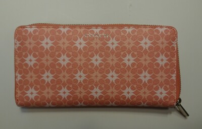 NWT Coach Waverly Signature Accordion Zip Around Wallet  display picture 1