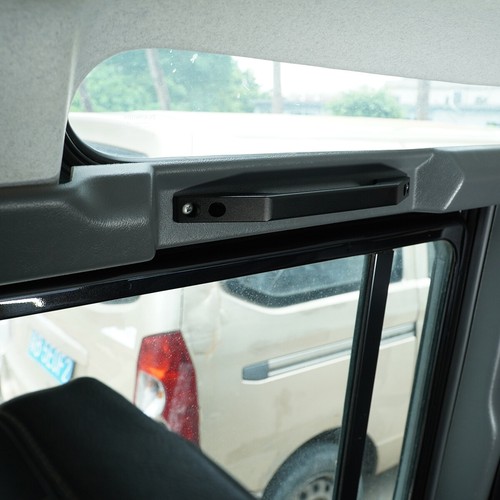 6PCS Alloy Inner Car Roof Grab Handle Cover Trim For Land Rover Defender 2004-18 - Picture 4 of 12