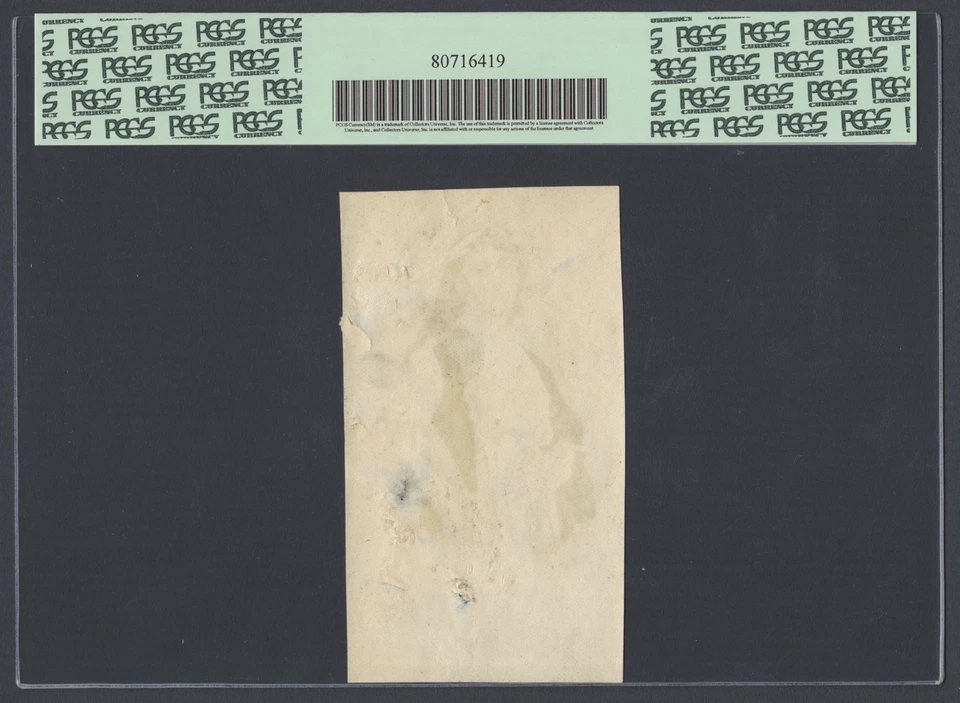 Australia Vignette Die Proof Maiden Portrait Used on One Pound 1910 PA121 - Image 2 of 2