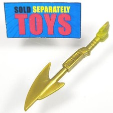 Battle Beasts Wolfgang Walrus #37 SPEAR sword staff 1987 gold weapon accessory